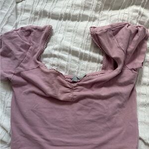 Purple/ pink/ mauve- ish crop